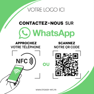 Stickers NFC WhatsApp